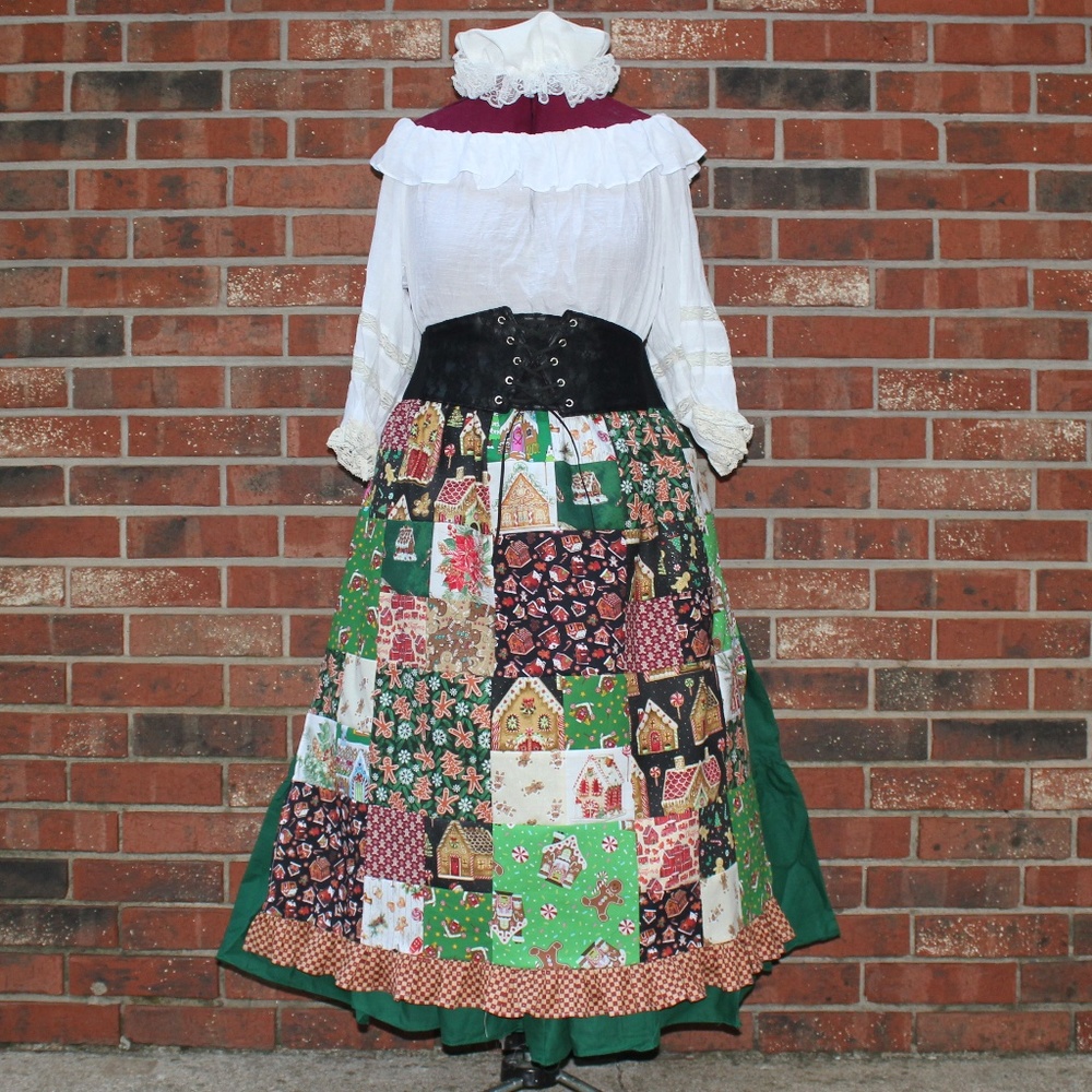 NEW Storybook Costume for a Gingerbread House Witch, Mrs. Claus or Mother Goose